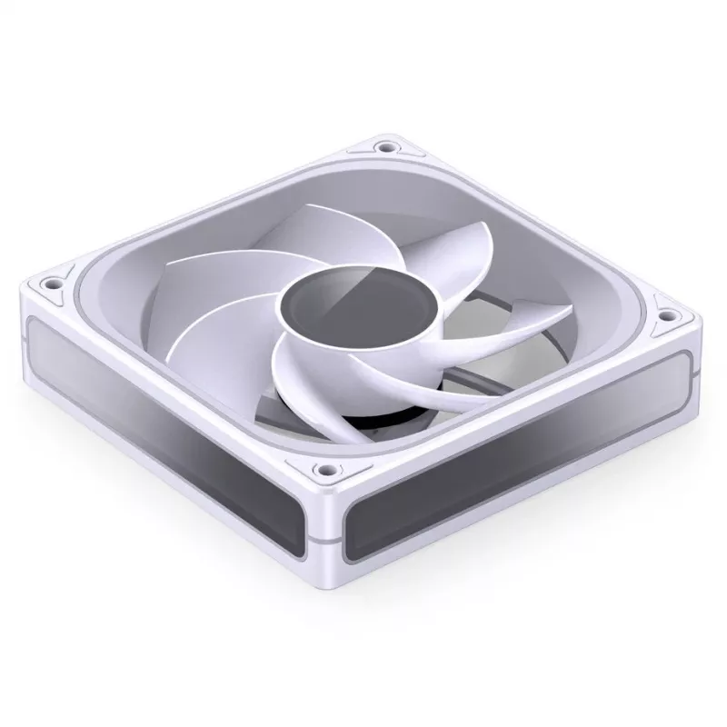 Jahutusventilaator Jonsbo ZB-120 Reverse Blade PWM ARGB 120mm valge, aksiaalventilaator, 120 mm