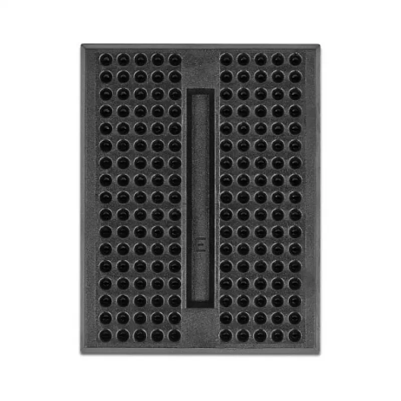 Breadboard DELOCK 18317 — plastist jootevaba prototüüpimisplaat, 36×46×10 mm, must