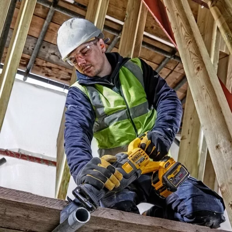 DeWALT DCS389X2-QW saag 3000 spm Must, Kollane