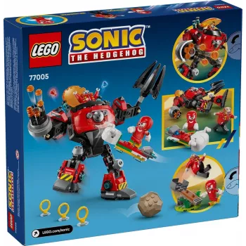 LEGO ehituskomplekt Sonic the Hedgehog 77005 Knuckles vs Dr Eggman Egg Crusher Mech, 350 tk, vanusele 8+