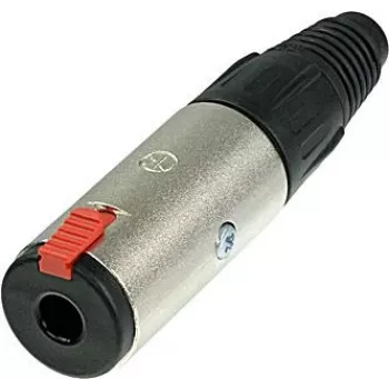 Neutrik NTR-NJ3FC6 - -25 - 70 °C - Must - Punane - Hõbedane - EIA RS 453 - IEC 60603-11 - IEC 68-2-20 (NJ3FC6)