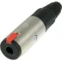 Neutrik NTR-NJ3FC6 - -25 - 70 °C - Must - Punane - Hõbedane - EIA RS 453 - IEC 60603-11 - IEC 68-2-20 (NJ3FC6)