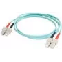 Fiiberoptiline duplekskaabel FISCHER C2G 10Gb 50/125 OM3 PVC 10Gb/s 50/125µm OM3 Dupleks