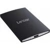Kaasaskantav SSD Lexar SL500 1 TB — USB USB-C, USB 3.2 Gen 2x2, kuni 2000 MB/s, alumiiniumkorpus, 0,043 kg, must