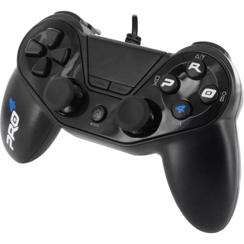 Juhtmega mängukontroller SUBSONIC SA5417 PS4-le, must