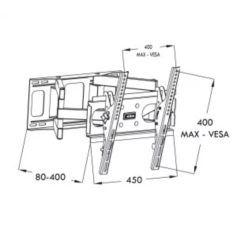 ART RAMT AR-51 TV seinakinnitus