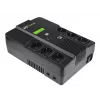 Green Cell AiO 800VA LCD katkematu toiteallikas (UPS) Line-Interactive 0.8 kVA 480 W 6 AC-pistikupesa
