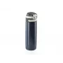 Reisikruus Leifheit 03275 600 ml roostevaba teras, kahekordse seinaga, lekkekindel, klappkaas, käepide, must/sinine