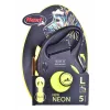 FLEXI uus Neon L - sissetõmmatav rihm - 5 m