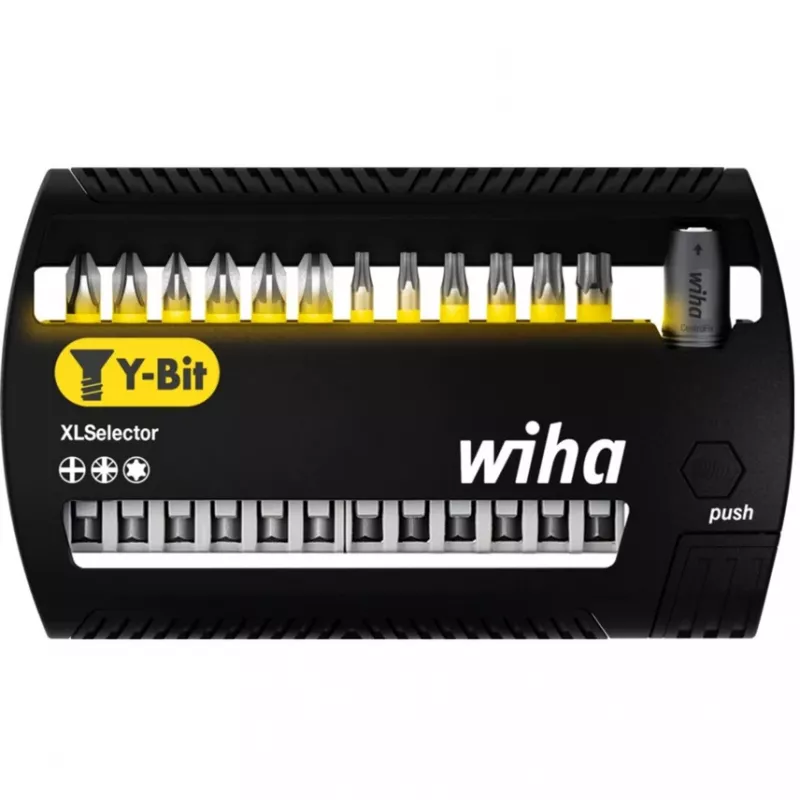 WIHA 41834 - Bit-Set XLSelector, 13-osaline segakomplekt, 50 mm, Y-Bit (41834)