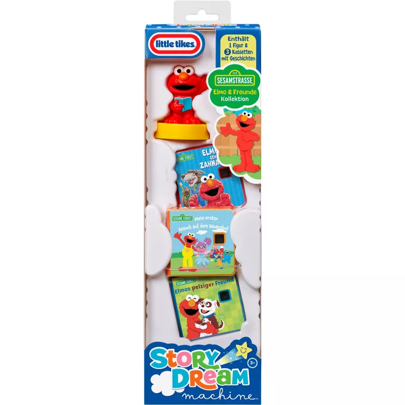 Little Tikes Story Dream Machine – Sesame Street Elmo & Friends kollektsioon, audioraamat