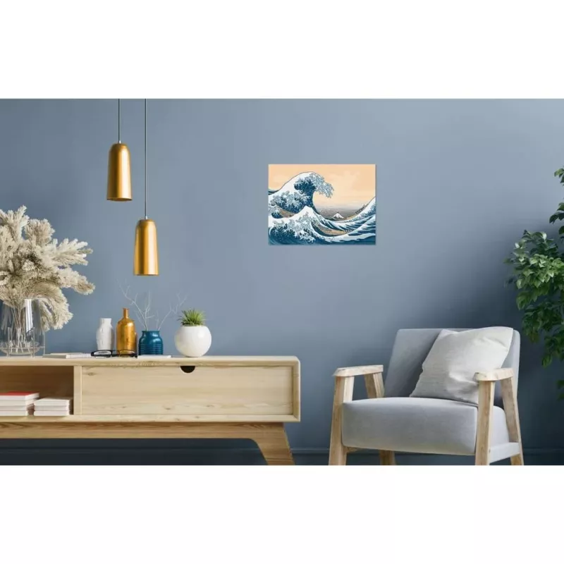 Maalimiskomplekt Ravensburger CreArt ART Collection The Great Wave Hokusai 23690 — numbrite järgi maalimise kunstikomplekt