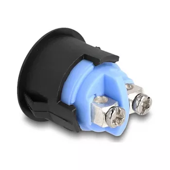 Surunupp DELOCK 22045 16 mm, plastkorpus, 2 kruviklemmi