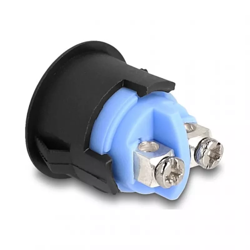 Surunupp DELOCK 22045 16 mm, plastkorpus, 2 kruviklemmi