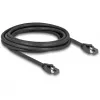 DeLOCK RJ45 võrgukaabel Cat.8.1 S/FTP 3 m 40 Gbit/s Must