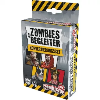 Zombicide 2. Edition - Zombies & Begleiter, lauamängu konverteerimiskomplekt