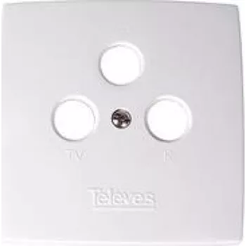 Seinaplaat Televes 544302 Valge