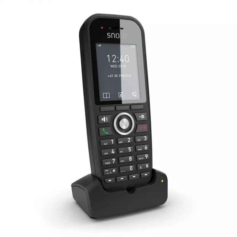 DECT-telefon Snom M30 IP DECT Handset juhtmeta toru Must