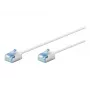 Goobay 74326 Ultra-Flexible CAT 6A Patch-kaabel, sihv, U/FTP, 0,15 m, valge | Goobay