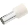 Cimco 187107 Ferrule 0.5 mm² Partially Insulated White 100 tk (187107)