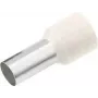 Cimco 187107 Ferrule 0.5 mm² Partially Insulated White 100 tk (187107)