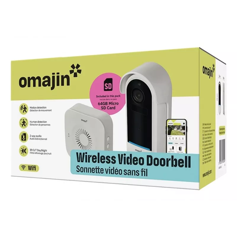 Uksekella helin Omajin by Netatmo OVD-01-EU must valge