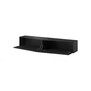 Cama TV-alus VIGO SLANT 180cm (2x90) must/must läikiv