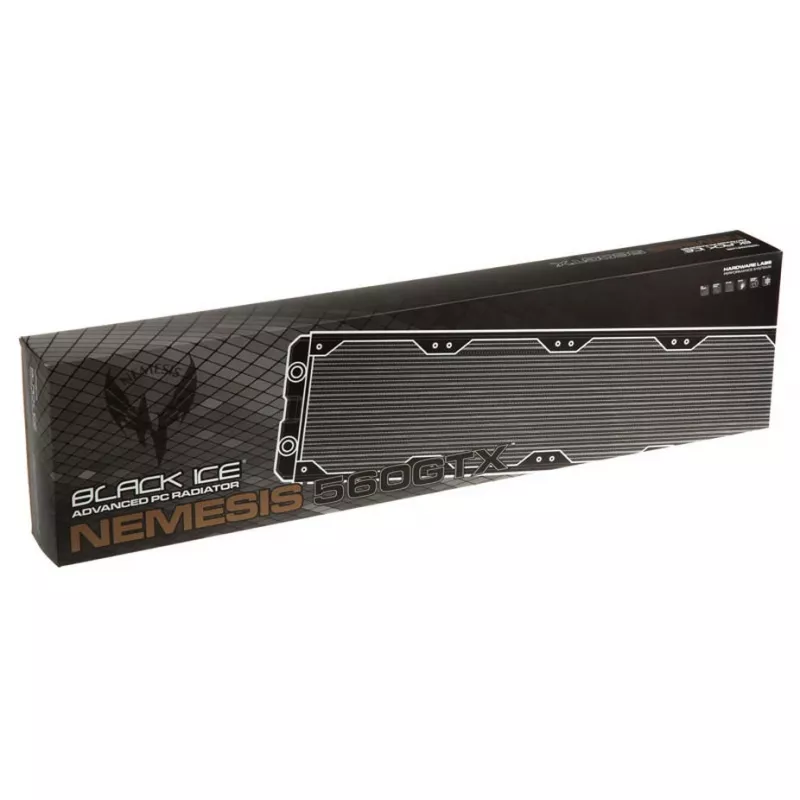 Hardware Labs Black Ice Nemesis GTX 560 radiaator, 560 mm, must