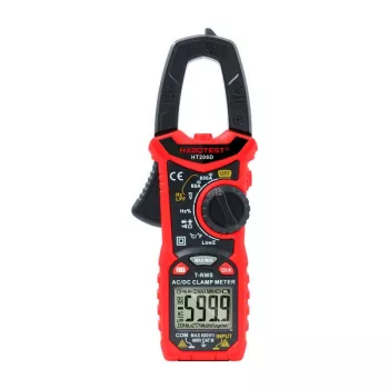 Digitaalne voolutangid Habotest HT206D — True RMS, NCV, käeshoitav voolu/pinge tester