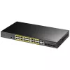 Hallatav kommutaator Cudy GS2028PS4 L2 Gigabit Ethernet 24 porti PoE 1U must