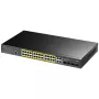 Hallatav kommutaator Cudy GS2028PS4 L2 Gigabit Ethernet 24 porti PoE 1U must