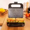 Cecotec võileivagrill | Rock’nToast 4in1 | 1000 W | Plaatide arv 4 | Must
