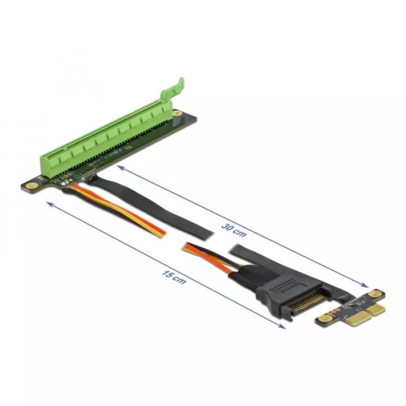 Riser Card PCI Express x1 kuni x16 DeLOCK 85762
