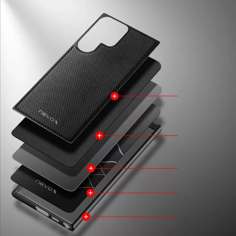 StyleShell NYLO, Telefonikott Must, Samsung Galaxy S24 Ultra