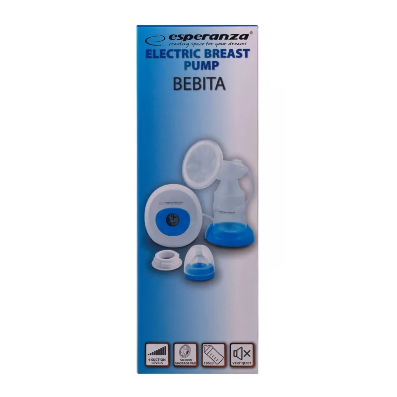 Rinnapump ESPERANZA ECM001B elektrooniline, mahutavus 1550 ml, võrgu-/akutoitega