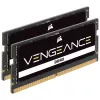 SO-DIMM 64 GB DDR5-4800 (2x 32 GB) kahekomplekt, mälu must, CMSX64GX5M2A4800C40, Vengeance