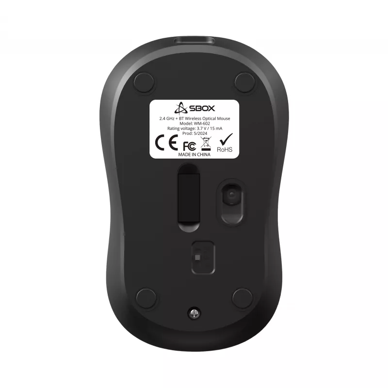 Hiir SBOX WM-602 must juhtmevaba liides