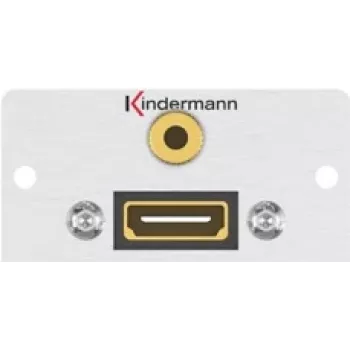 Pistikupesa HDMI + 3,5 mm Kindermann 7444000589