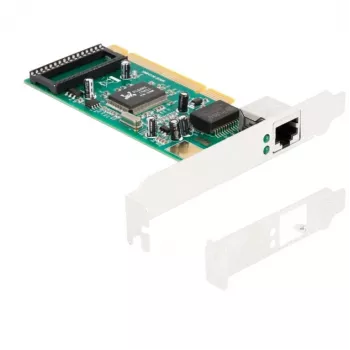 DeLOCK PCI-kaart 1 x RJ45 Gigabit LAN RTL täiskõrgus/madalprofiil