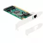DeLOCK PCI-kaart 1 x RJ45 Gigabit LAN RTL täiskõrgus/madalprofiil