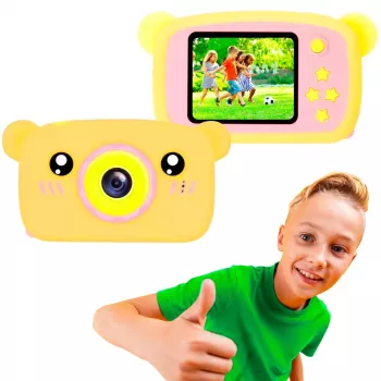 Laste digitaalne kaamera Extralink H25 oranž 1080P 30 kaadrit/s 2,0-tolline ekraan
