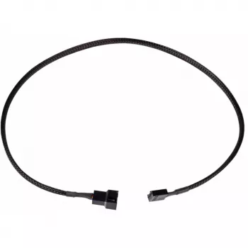 Kaablipikendus Alphacool 18675 Plastist Must 600 mm