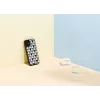 Kaitsev telefoniümbris iKins Apple iPhone 12 mini jaoks, püramiidtekstuuriga, must