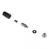 Kinnituskomplekt Alphacool 15724 must roostevaba teras 17 mm kõrgus