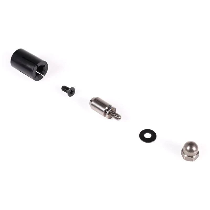 Kinnituskomplekt Alphacool 15724 must roostevaba teras 17 mm kõrgus