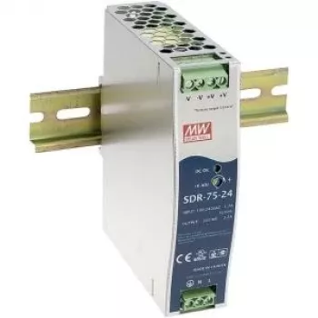 Toiteplokk MEAN WELL SDR-75-12 76W Metallist