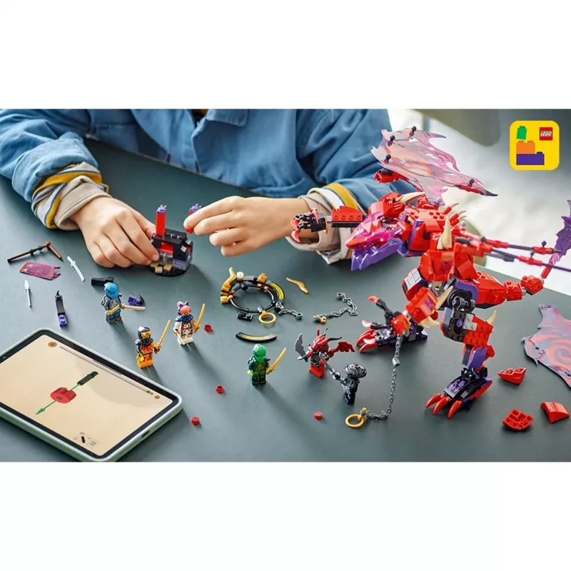 LEGO NINJAGO 71832 Thunderfangi kaose draakon