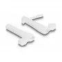 DeLOCK tolmukate USB USB-C isasele ja Apple Lightning isasele pistikule, komplekt 2 tk, valge