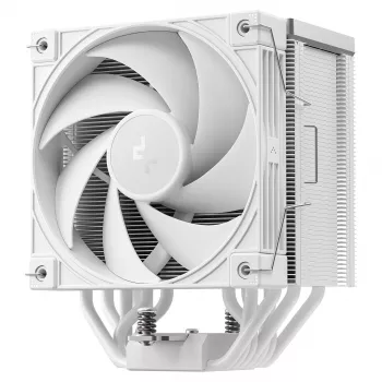 Protsessori õhkjahuti DeepCool AK700 Digital WH, 120 mm ventilaator, toetab AM5/AM4/LGA 1700/1200/1155/1151/1150, valge