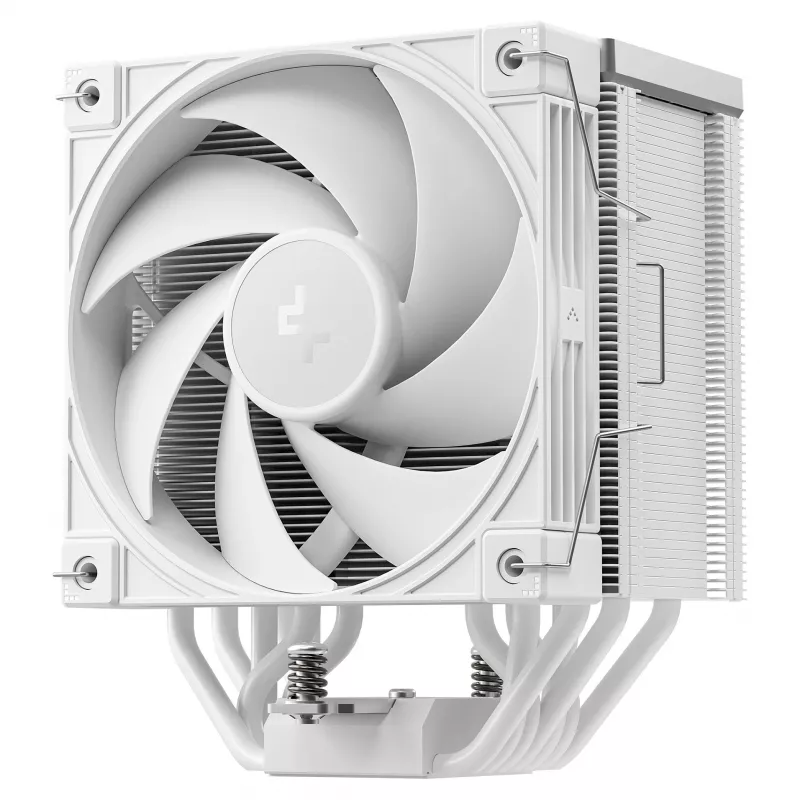 Protsessori õhkjahuti DeepCool AK700 Digital WH, 120 mm ventilaator, toetab AM5/AM4/LGA 1700/1200/1155/1151/1150, valge